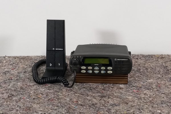 Motorola GM360 CB Radio with desk mounted microphone